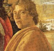 Sandro Botticelli Self-Portrait oil painting